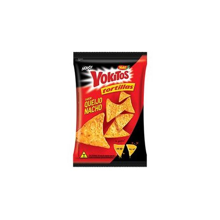 SALGADINHO YOKITOS TORTILLA NACHO 50 GR           