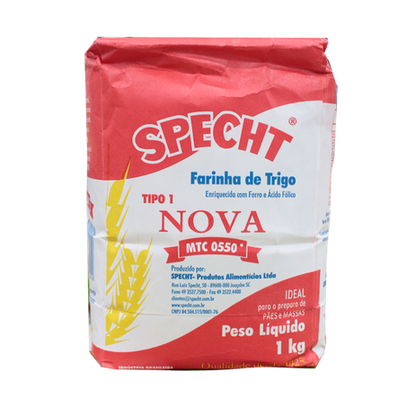 FARINHA TRIGO TRAD MTC 0550 SPECHT 1KG