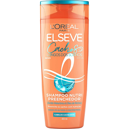 Shampoo elseve 400ml cachos longos dos sonhos