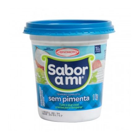 TEMPERO SABOR AMI S/PIMENTA 1KG