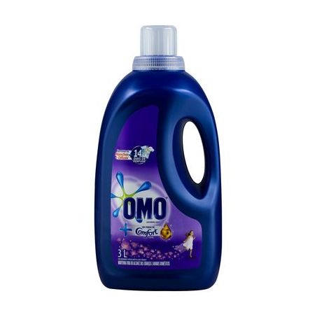 LAVA ROUPA LIQ OMO 3L TOQ COMF LILAS