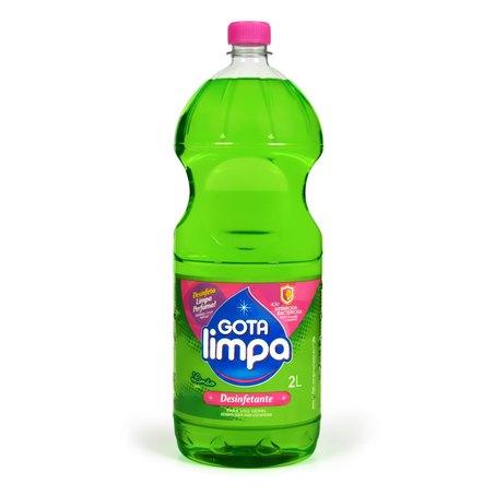 DESINFETANTE GOTA LIMPA LIMÃO 2L