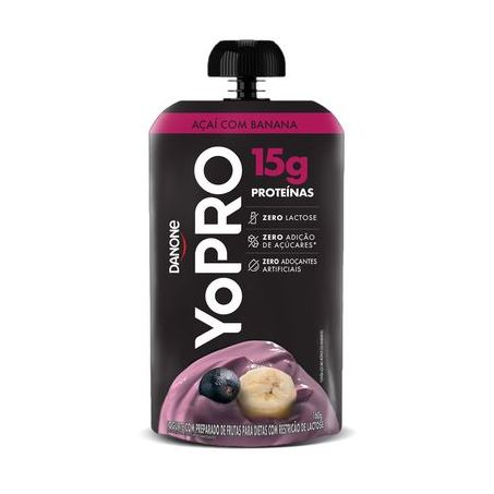 YOPRO DANONE ACAI/BAN.POUCH 160G