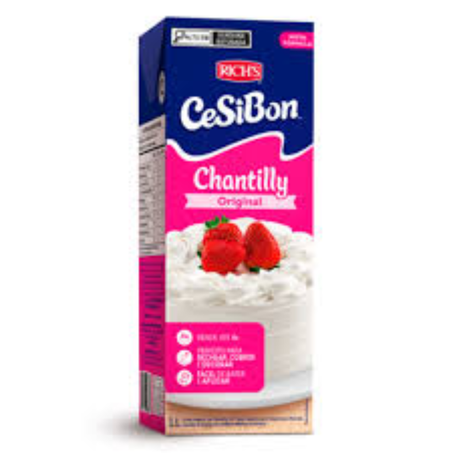 Creme chantilly richs cesibon 1l original