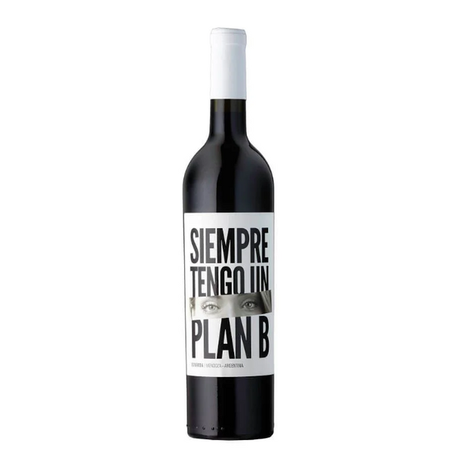VINHO SIEMPRE TENGO UN PLAN B 750ML BONARDA