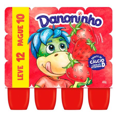 QUEI PETIT SUIS DANONE DANONINH MORANGO 480G