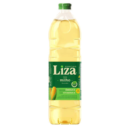 Óleo Liza 900ml - Milho - Pet