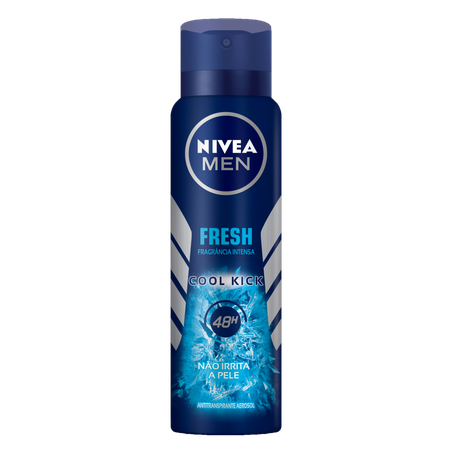DESODORANTE AEROSSOL NIVEA MEN COOL KICK