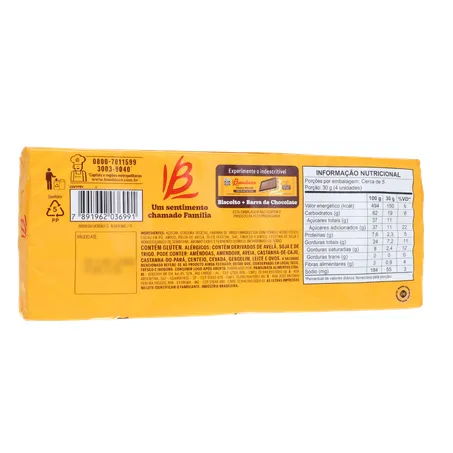 Biscoito Wafer Bauducco Chocolate Avelã 140g 360-16