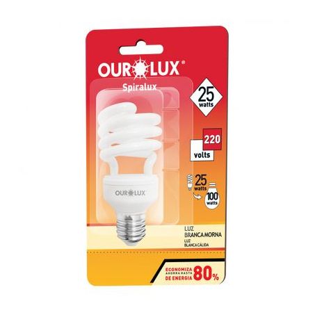 LAMP OUROLUX 25W 220V BCA ESP