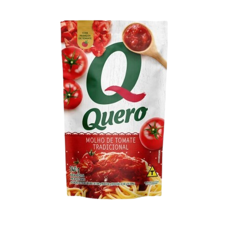 Molho tomate quero tradicional 240g