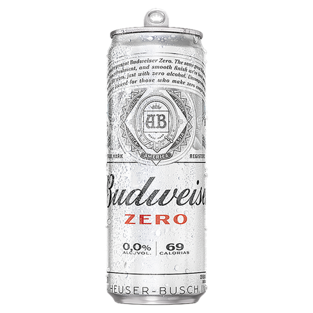 Cerveja Budweiser 350ml Lata Zero