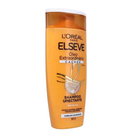 SHAMPOO ELSEVE ÓLEO EXTRAORDINÁRIO CACHOS 200ML 360-33