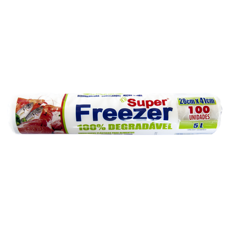 Saco para freezer bio 5lt 28x42 c-100
