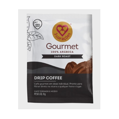 Cafe tres coracoes 11gr dark