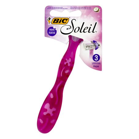 APARELHO DESCARTÁVEL PARA DEPILAR BIC SOLEIL