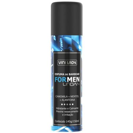 Espuma de barbear vini lady urban 145g