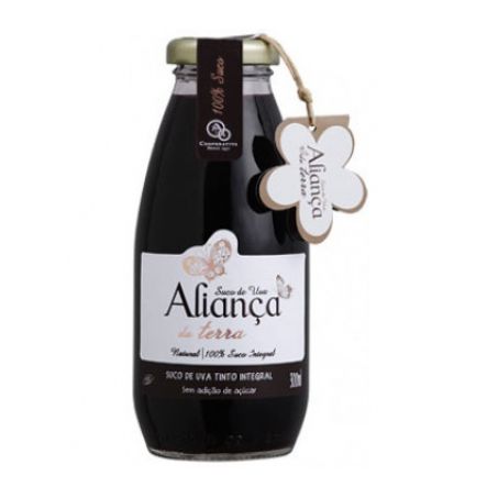 SUCO ALIANCA UVA TERRA TINTO INTEGRAL 300ML