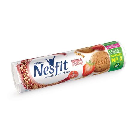 Biscoito nesfit morango cereais 200g