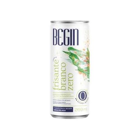 FRIZANTE ZERO ALCOOL BEGIN 269ML  BRANCO