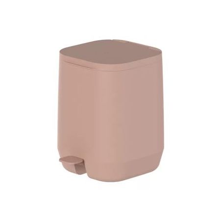 Lixeira ou aura pedal fechado 6l amêndoa