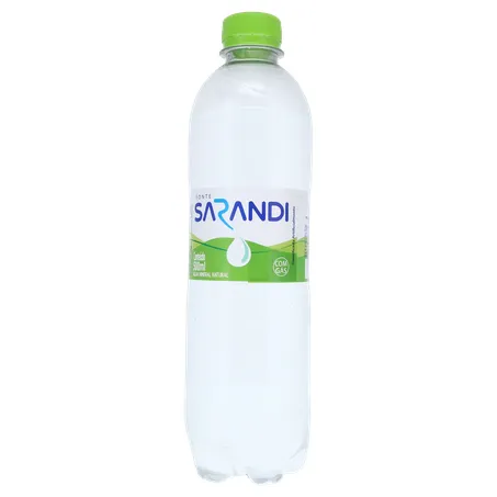 Água Mineral Sarandi Com Gás 500ml 360-2