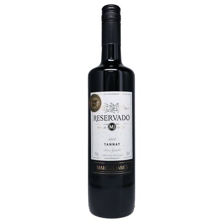 Vinho Brasileiro Tinto Seco Marcus James Tannat Serra Gaúcha Garrafa 750ml