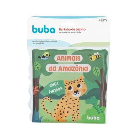 LIVRO BANHO ANIMAIS DA AMAZONIA BUBA 1 PEÇA 