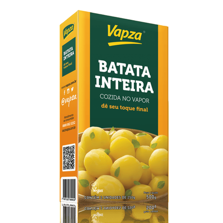 Batata Inteira Vapza 500g