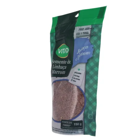 Linhaça marrom vitao pacote 150g 360-5