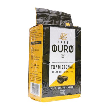 CAFÉ PÓ OURO VÁCUO TRADICIONAL 500G 360-55
