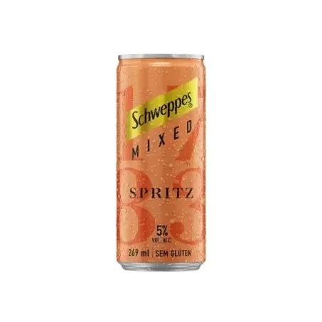 Bebida alcoólica schweppes mixed spritz 269ml