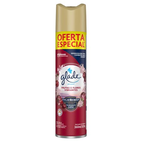 ODORIZADOR DE AMBIENTE FRUTAS E FLORES VIBRANTES GLADE