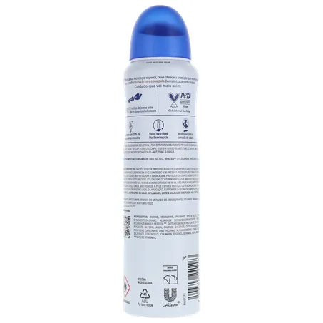 Antitranspirante Aerosol Dove Original Frasco Spray 150ml 360-2