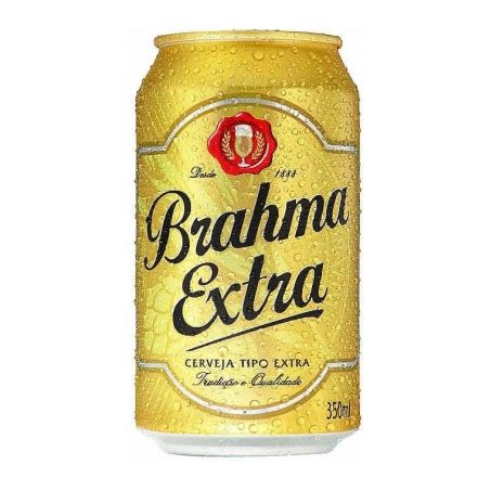 CERVEJA BRAHMA EXTRA LATA 350ML