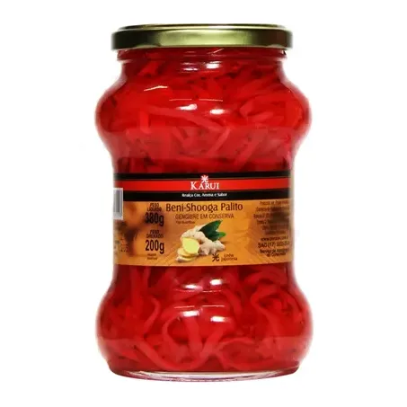 Gengibre em conserva 200gr karui