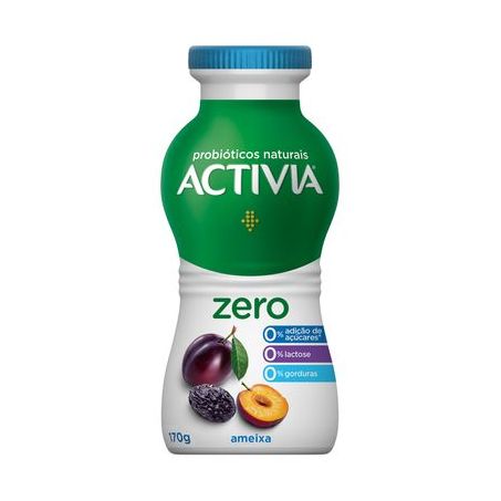 ACTIVIA ZERO LIQ AMEIXA 170G