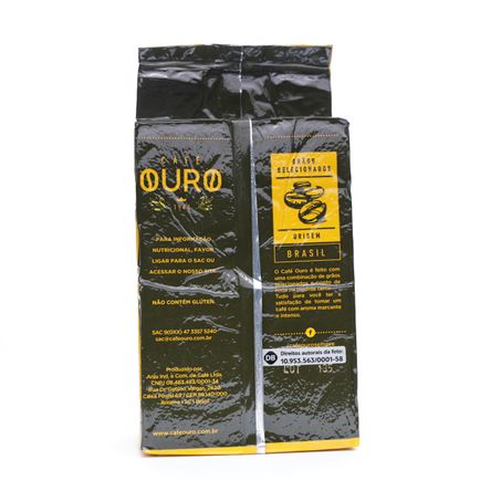 CAFÉ PÓ OURO VÁCUO TRADICIONAL 500G 360-2