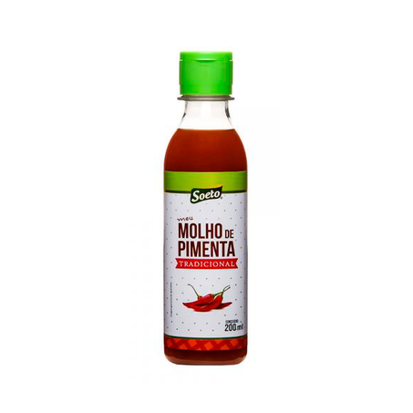 Molho de Pimenta Soeto Tradicional 200Ml
