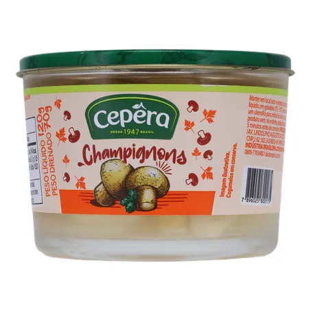 Cogumelos em conserva cepêra champignon 360-1