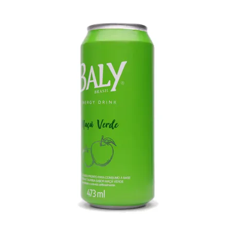 Energético Baly Sabor Maçã Verde 473Ml 360-6
