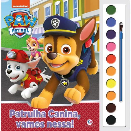 Livro Patrulha Canina Vamos Nessa