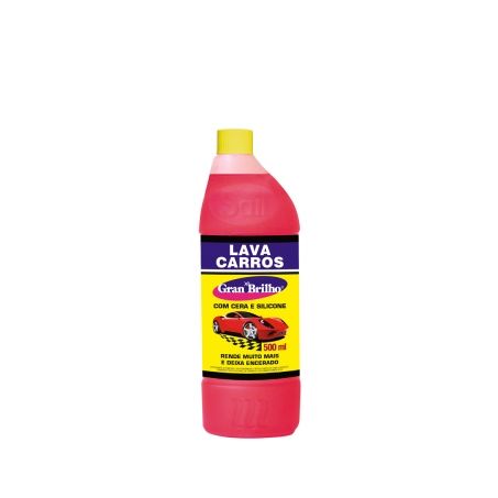 Lava carros gran brilho 500ml cera silicone