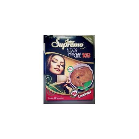 Filtro Permanente Para Café Super Supremo N103 Embalagem 30UN