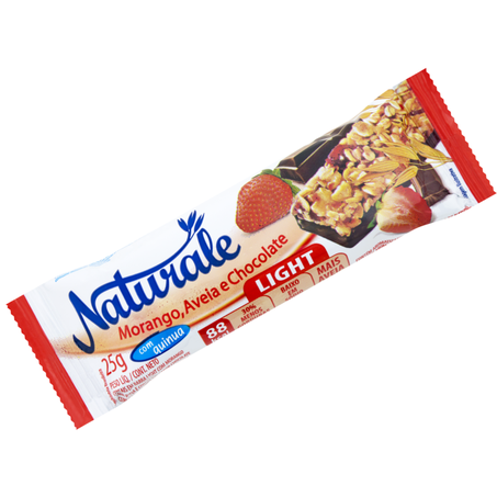 Barra cereal naturale 25g banana/aveia/chocolate