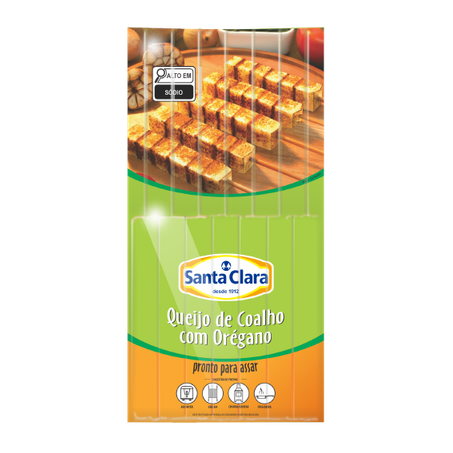 QUEIJO COALHO SANTA CLARA COM OREGANO KG 