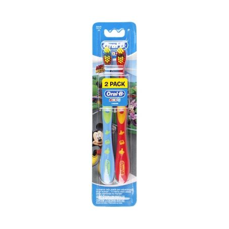 Escova dental oral b kids mickey macia com 2