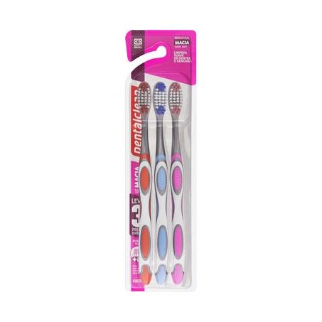ESCOVA DENTAL DENTALCLEAN METAL LV3/PG2 MACIA