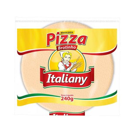 MASSA PIZZA ITALIANY 240G BROTIN BT