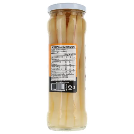 ASPARGO BRANCO UNIAGRO 200G 360-12